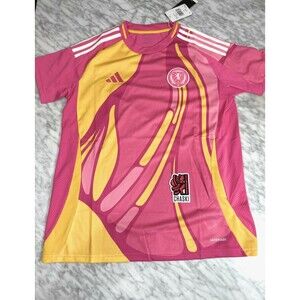 Adidas Scotland SFA 2025 Away Jersey Semi Solar Pink Women's Large JI5193 NEW